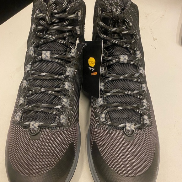 Merrell Black Outdoor Boots with Rugged Sole - Picture 2 of 2